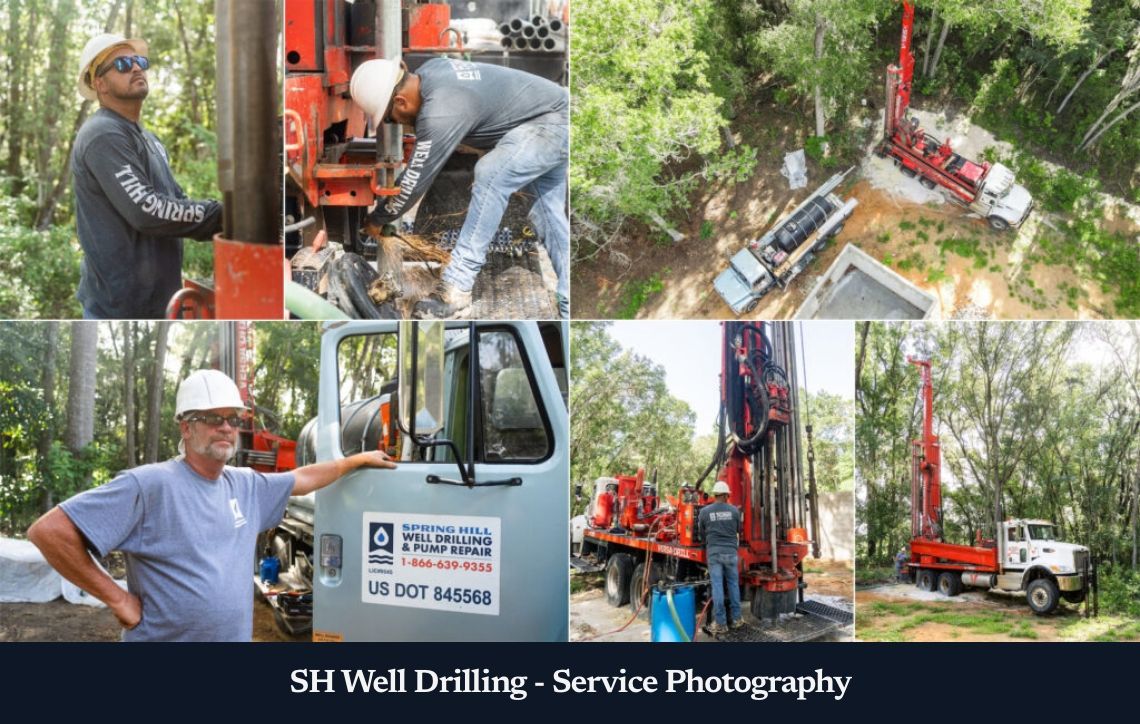 well drilling photography